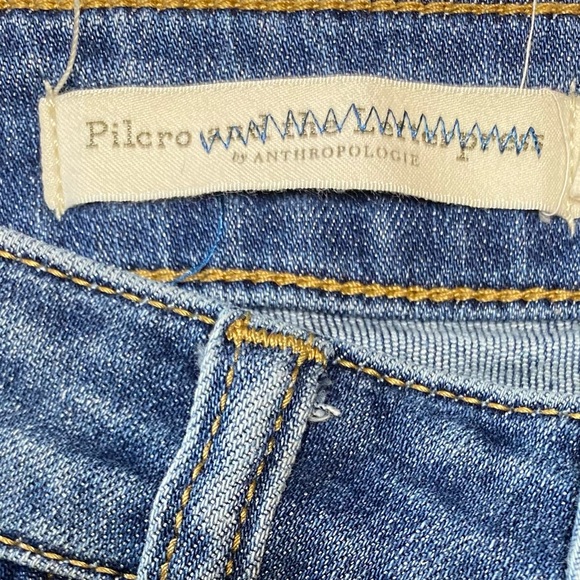 Anthropologie Pilcro High Rise Denim Leggings Size 25 - Picture 3 of 6